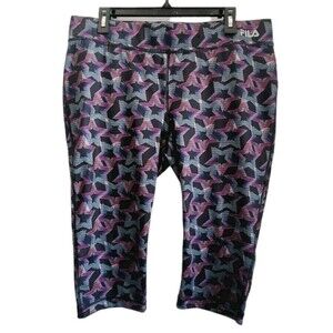 Fila Sports Women's  Size XL Capri Active Leggings Pants